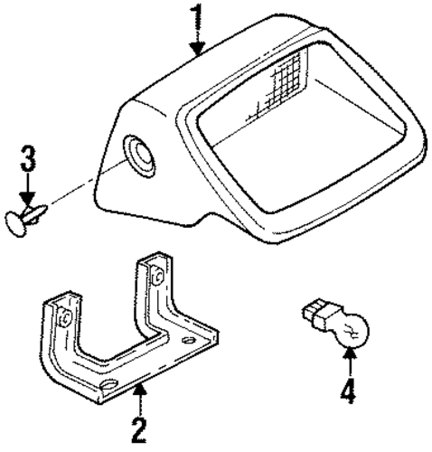 Escort BULBS - CHASSIS 4