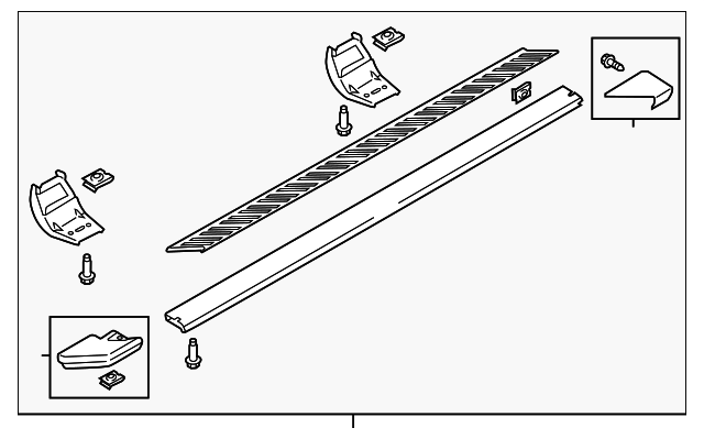 FL3Z-16451-EA Деталь STEP ASSY, LEFT