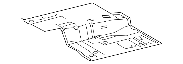 58111-04410 Деталь FRONT FLOOR PAN