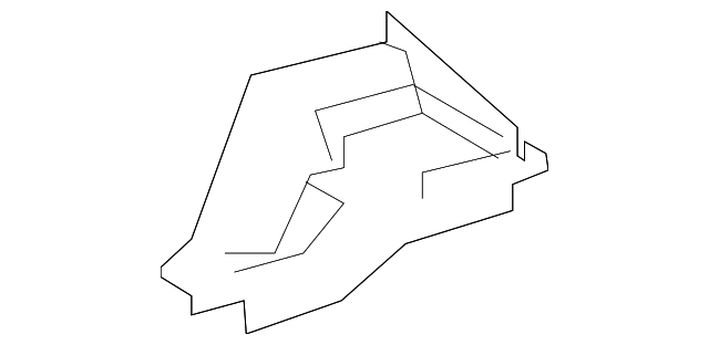 57026-04020 Деталь MOUNT BRACKET, LEFT