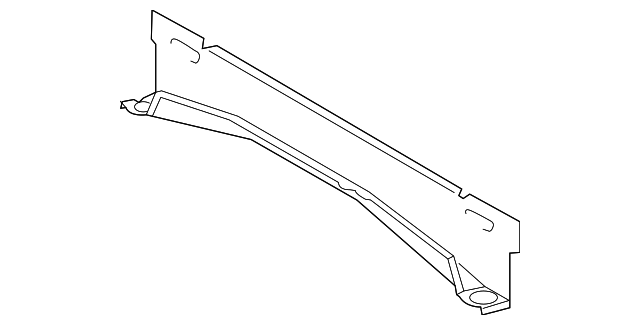 57652-04080 Деталь REAR CROSSMEMBER
