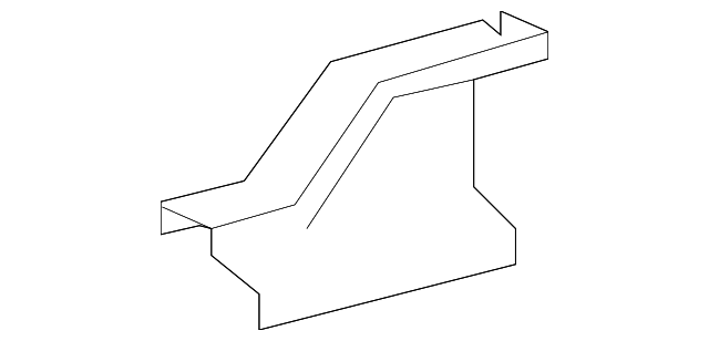 57413-04010 Деталь INNER SIDE RAIL, RIGHT