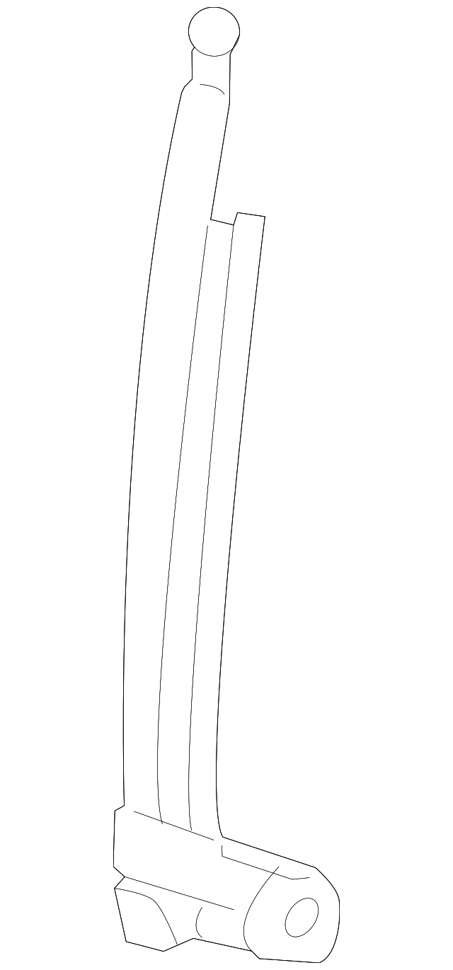 67401-52110 RUN CHANNEL, RIGHT