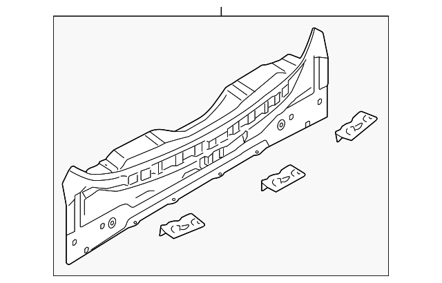 G9110-1AAMA Деталь REAR BODY PANEL