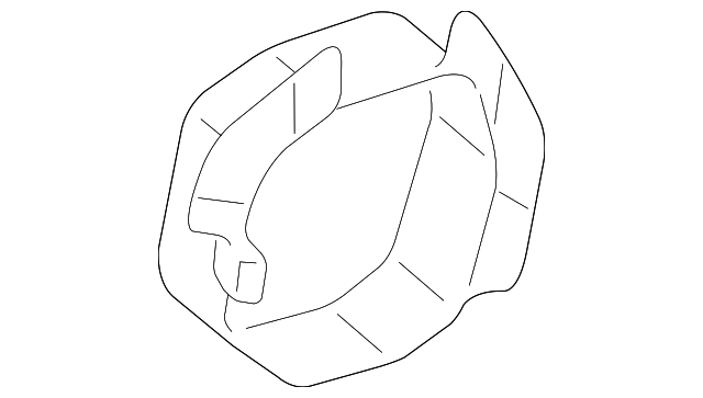 GK2A-57-989A Деталь RETRACTOR COVER, LEFT