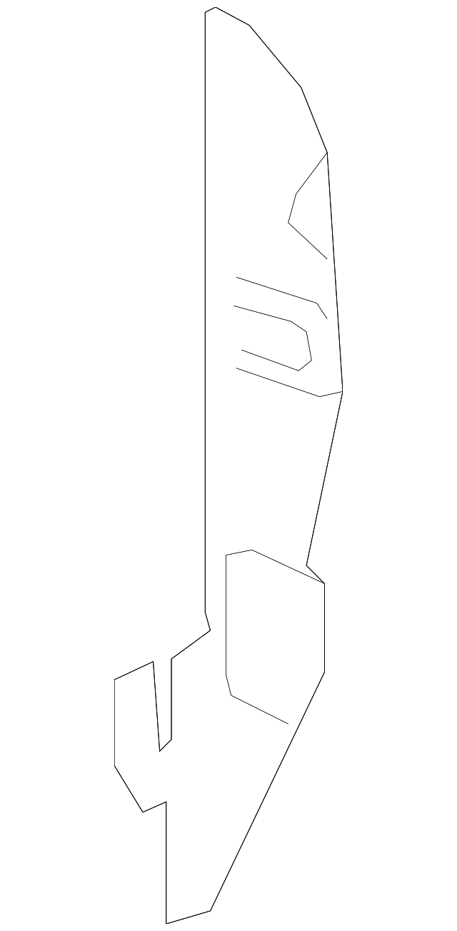 15202652 Деталь MOUNT PANEL, LEFT