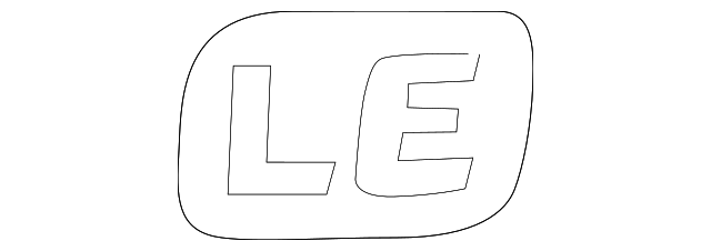 75443-YY150 Деталь NAMEPLATE