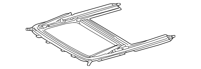 163-780-00-29 Деталь SUNROOF FRAME