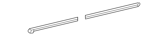 203-690-38-80 BELT MOLDING, RIGHT
