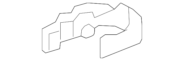 81669-T3L-A01ZB Деталь COVER, L. RAIL (UPPER) (OUTER)*NH900L* (