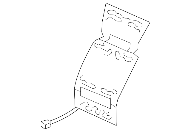 81124-TG7-A31 Деталь HEATER, FR. SEAT-BACK