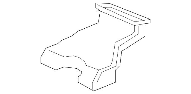 83332-T5R-A00 Деталь DUCT, RR. HEATER JOINT
