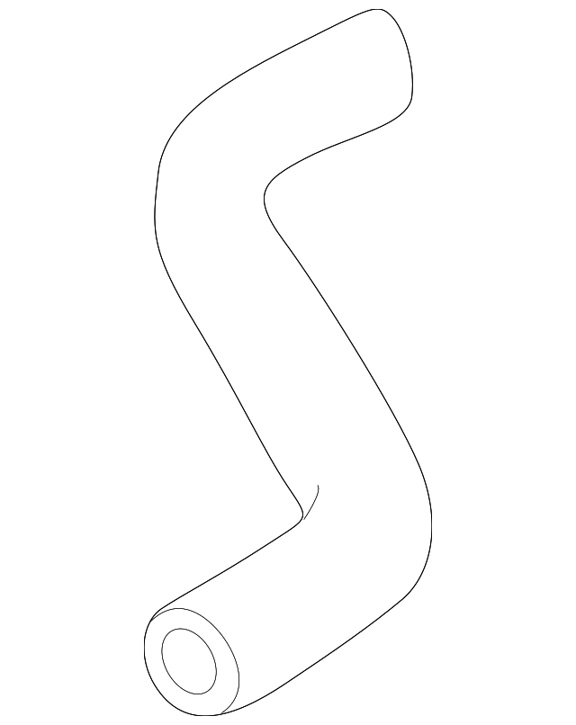 AJC1-15-185A Деталь LOWER HOSE