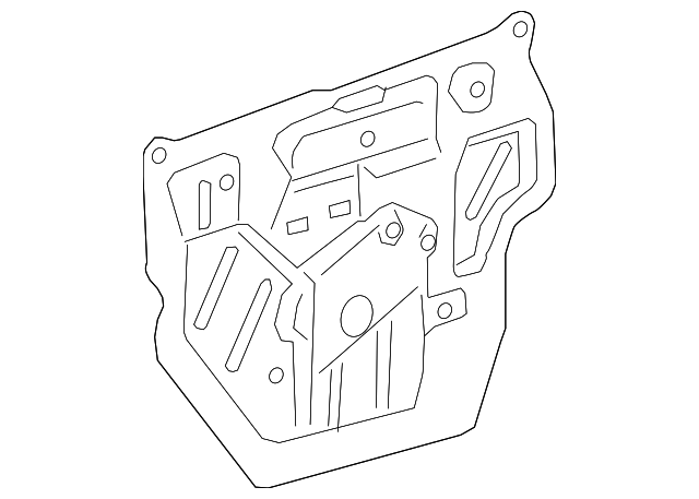 22794808 WATER DEFLECTOR, RIGHT