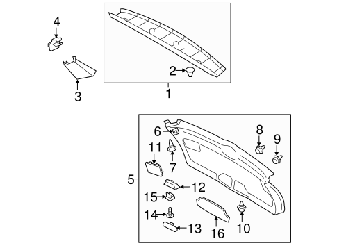 Outback INTERIOR TRIM