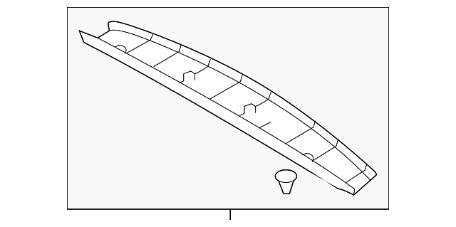 94310AG01AOR Деталь UPPER TRIM PANEL