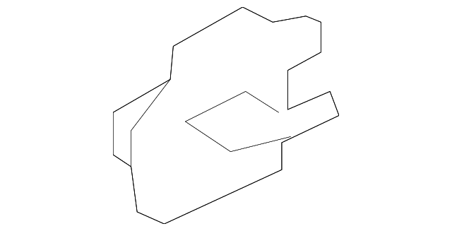 94472AG01A Деталь SIDE TRIM PANEL HOLDER