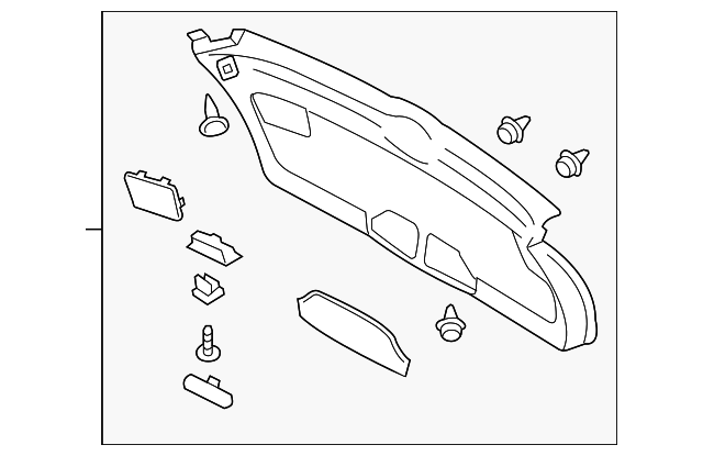 94320AG04AJC Деталь LOWER TRIM