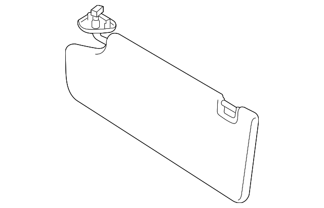 74320-0C450-B1 SUNVISOR, LEFT
