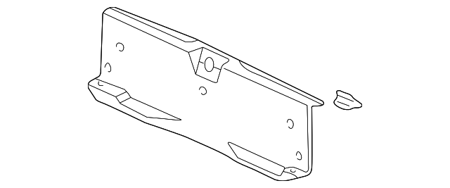 84640-S00-A00ZA Деталь LINING ASSY., RR. PANEL *NH264L* (CLASSY