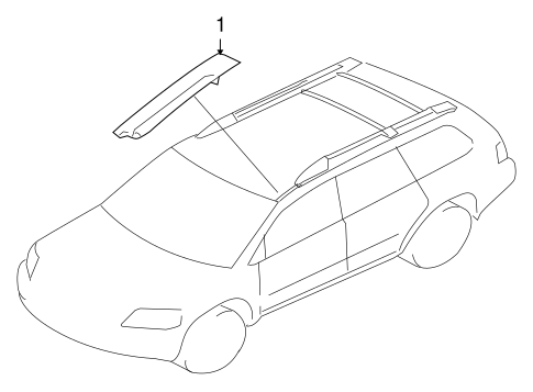 Endeavor EXTERIOR TRIM - ROOF
