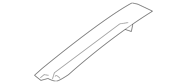 MR557807 Деталь DRIP MOLDING, LEFT