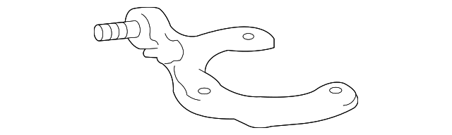 48608-12030 Деталь CROSS BAR MOUNT, LEFT