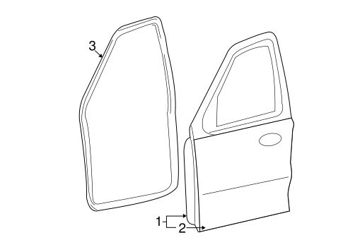 Tribute DOOR & COMPONENTS