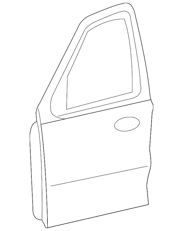 ZZDA-59-010 DOOR SHELL, LEFT
