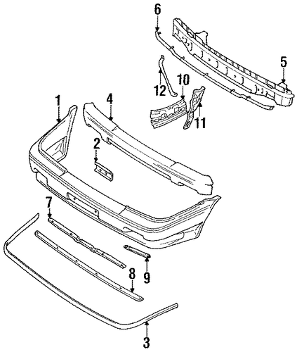 Corolla FRONT BUMPER
