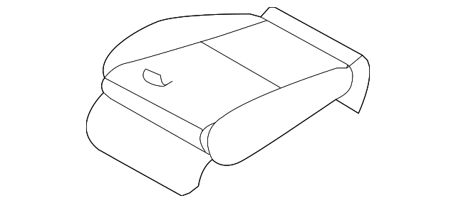 64140AG25AWA Деталь CUSHION COVER, LEFT