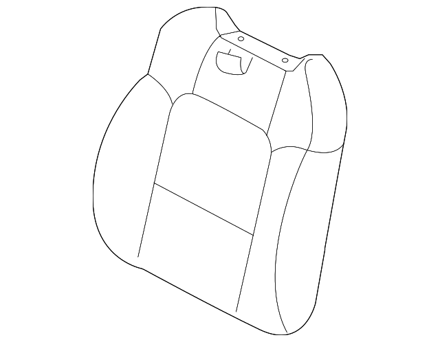 64150AG15AWA Деталь SEAT BACK COVER, LEFT