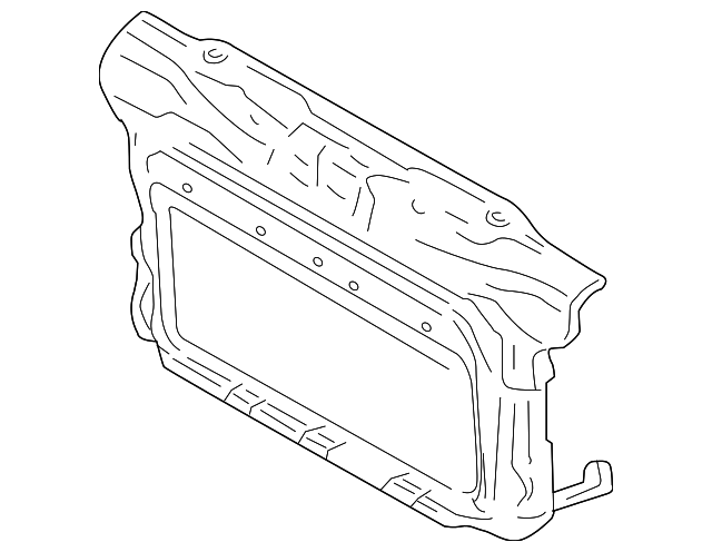 1C0-805-594-S Деталь RADIATOR SUPPORT