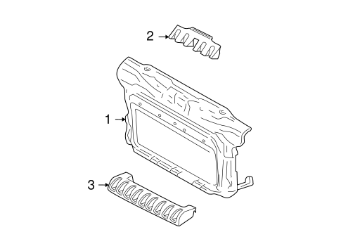 Beetle RADIATOR SUPPORT