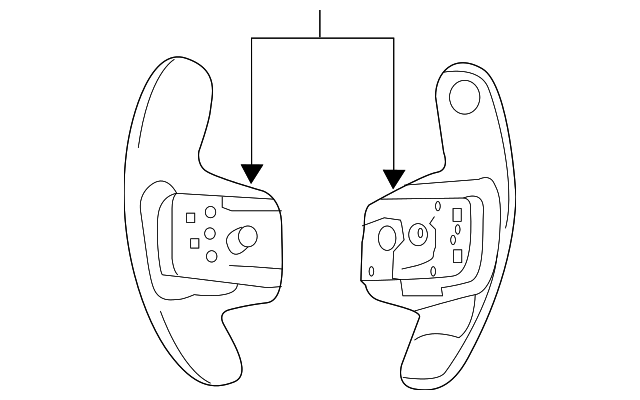 61-31-9-291-653 Деталь PADDLE SWITCH