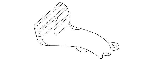 25760816 Деталь FLOOR DUCT, RIGHT