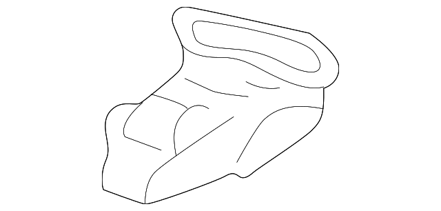 15118418 Деталь FLOOR DUCT, LEFT