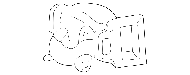 15963835 Деталь AIR OUTLET DUCT