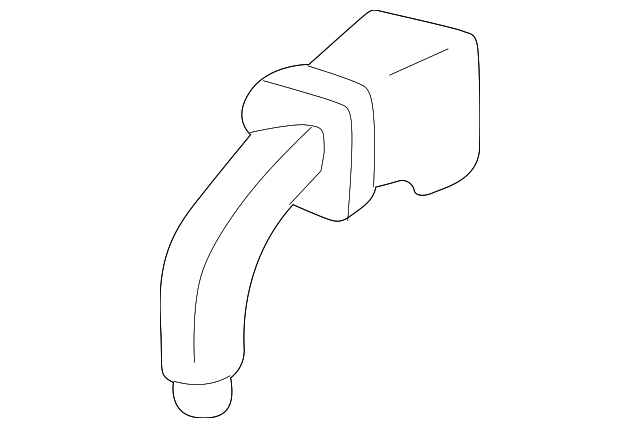 15957885 Деталь DEFROSTER DUCT, RIGHT