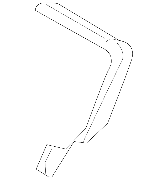 89350-2E000 Деталь SEAT BACK PAD