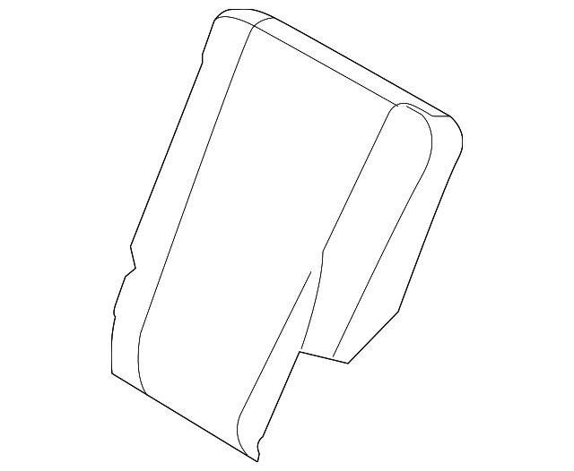 89370-2E010-DDL Деталь SEAT BACK COVER