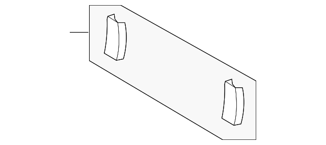 89131-2E000-U7 Деталь UPPER COVER, LEFT