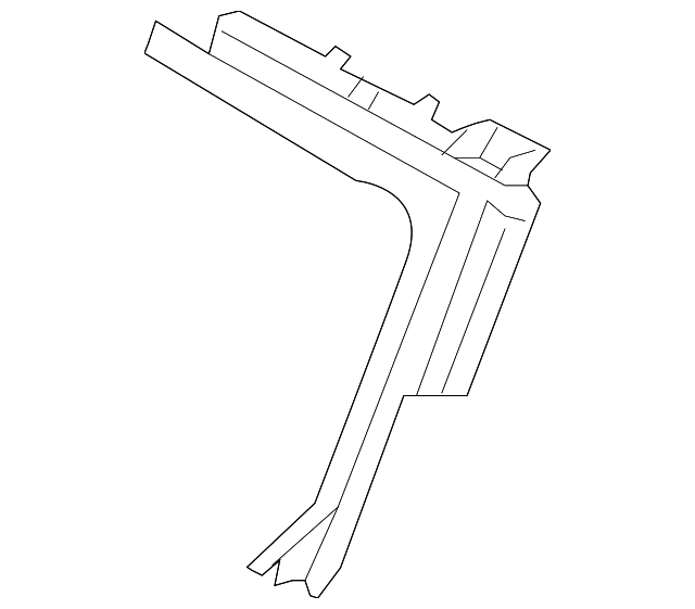 89301-2E010 Деталь SEAT BACK FRAME
