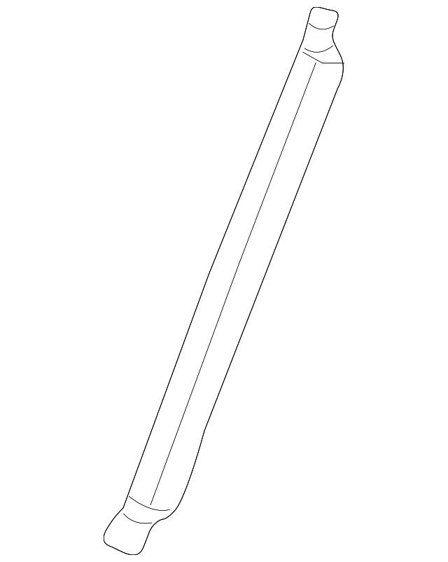 8N7-809-568 Деталь W'SHIELD PILLAR STIFFENER, RIGHT