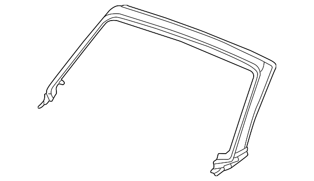 8N7-817-519 Деталь WINDSHIELD FRAME