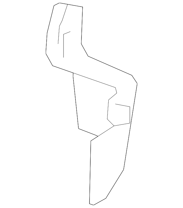 YM301P7AA Деталь INNER COVER, RIGHT