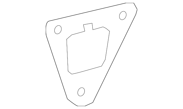 68165758AB Деталь IMPACT BAR BRACKET, RIGHT