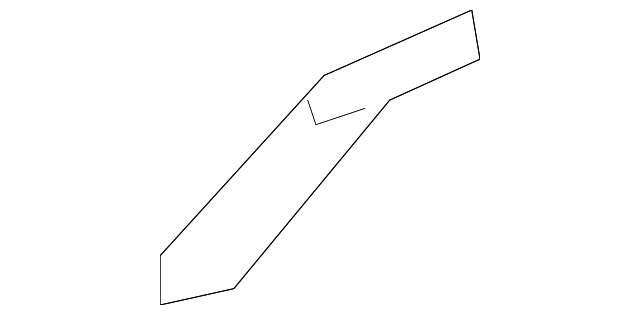 GJ6A-73-762 Деталь SURROUND W'STRIP FASTENER, LEFT