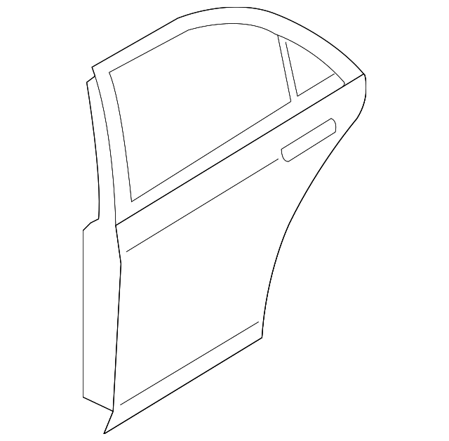 GK2C-72-020 Деталь DOOR SHELL, RIGHT