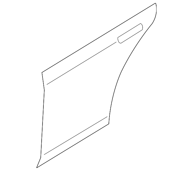 GK2A-73-031C Деталь OUTER PANEL, LEFT